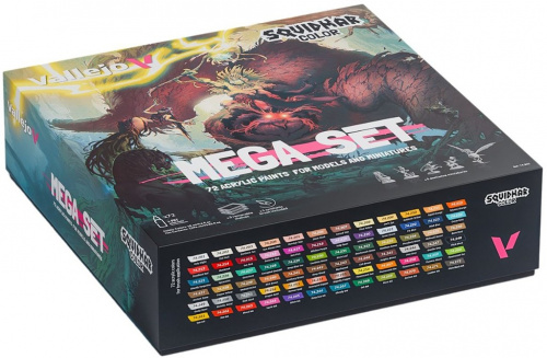 Vallejo: 74.302 - Squidmar Color - Mega Set
